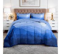 Genérico Edredón Acolchado 150x200cm Cactus Desierto Nórdico Reversible, Edredon Microfibra Ultra Suave Hipoalergénico para Invierno, con 2 Fundas Almohada