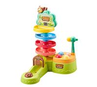Genérico Educational Pounding Activity - Early Developmental Interactive Toy | Four-Levels Track Kids Game for 3-6 Edades Children Son Daughter, Hammer