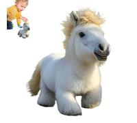 Genérico Educational Robotic Pet, Horse Robot Toy for Kids,Cute Plush Electric Interactive Simulation Smart Horse | Soft Electronic Plush Companion