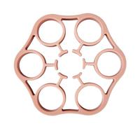 Genérico Egg Rack for Boiling - Food-Grade Silicone Steamer Tray, Heat-Resistant Kitchen Gadget for Cooking, Pressure Cooker Pot Accessories, Egg Holder for Safe and Efficient Boiling