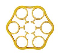 Genérico Egg Rack for Boiling - Food-Grade Silicone Steamer Tray, Heat-Resistant Kitchen Gadget for Cooking, Pressure Cooker Pot Accessories, Egg Holder for Safe and Efficient Boiling