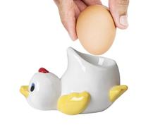 Genérico Egg Stand - Soft Boiled Ceramic Chicken Cup, Adorable Duck Egg Holder | Breakfast Nook Animal Display, High Glosss Dishwasher Safe Platter | Fresh Simple Desktop Decoration For Home