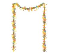 Genérico Egg Tinsel LED Garland - Moldable, Hangable Easter Egg Tinsel with LED Lights, Decorative Twist Garland For, Fence, Porch, Wall, Arch, Stair Railings, Ceiling, Classroom & New Year Parties