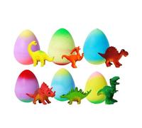 Genérico Egg Toy Set - Hatching Dinosaur Eggs, 6pcs Water Activated Egg with Surprise Growth Feature, Expanding Toys with Interactive Hatch Design, Educational Play Toy Set, Hatching Eggs for Kids