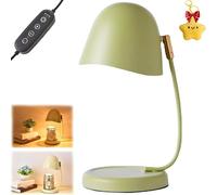 Genérico Eggshell Candle Warmer Lamp, Flameless Scented Candle Warmer, 2025 Upgraded Height Adjustable Candles Lamp with Timer, Elegant House Warming Gifts New Home Decor, for Home Decor (Green)