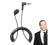 Genérico Einseitiger 3,5-mm-Kopfhörer, Kopfhörer-Ohrhörer Mit Kabel,Federkopfhörer Mit Kabxel - 3,5-mm-Stecker-Stereo-Ohrhörer, Kabelgebundenes Headset, Sport-Ohrhörxer Zum Fahren, Arbeiten