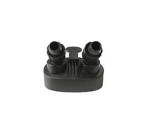 Genérico Eje del Rotor del Filtro de Acuario con Tapa Protectora, Compatible con SUNSUN, Compatible con HW702, 703 y 704A/B, Accesorios for peceras(Beige)