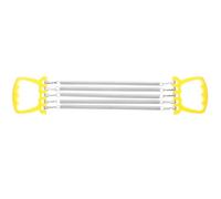 Genérico Ejercitador de Pecho Muelle de Acero, Expansor de Fitness Amarillo, Cuerda de Tracción para Entrenamiento Muscular en Casa, Equipo de Ejercicio para Fortalecer Brazos y Hombros