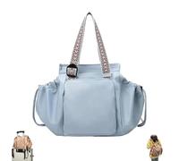 Genérico Ekon Essential Tote, 2026 Multifunctional Travel Organizer Bag for Ladies, 15 Smart Pockets, Stylish Backpack Crossbody Shoulder Bags (blue)