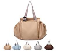 Genérico Ekon Essential Tote, Multifunctional Travel Organizer Bag for Ladies - Doubles as A Stylish Backpack (Khaki)
