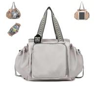 Genérico Ekons Essential Tote, Multifunctional Travel Organizer Bag for Ladies, Boasts Great Storage Capacity, for Various Occasions (grey)