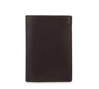 Genérico EL Potro Cartera Hombre de Piel Vacuno, Colección Roma, con Tarjeteros, 12 x 9 x 2 cm (Marron)