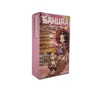 Genérico El Sakura Spring Divination Tarot V2 con guía Donde los Personajes Tradicionales japoneses Cobran Vida de una Manera lúdica. Sakura Spring Tarot
