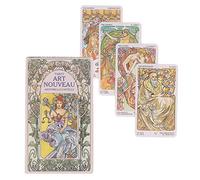 Genérico El Tarot Art Nouveau,The Art Nouveau Tarot,Tarot Deck,Firend GameJuguetes de adivinación