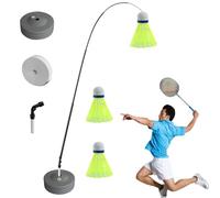 Genérico Elastic Badminton Trainer Set, Badminton Training Device Portable Equipment Practice Training Aid | Suit Power Trainer For Learners and Children