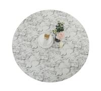 Genérico Elastic Round Tablecloth, Waterproof Table Cover, Stretch Stain Resistant Oil Proof Protector, for Dining, Home, Outdoor, Kitchen, Living Room, Picnic, Camping