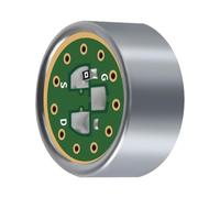 Genérico Electret Cartridge, Micrófono Replation, 0,55x0,55x0,26 pulgadas, Sensitivity Condenser Unit, Crisp Vocal Capture for Recording, Live Broadcast, and Instruments, Silver