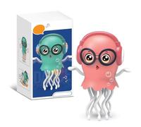 Genérico Electric Auto-Avoid Crawling Octopus with Dynamic Sound and Light | Creative Crazy 8-Leg Action Crawling Octopus,USB Rechargeable,Hanging Decor