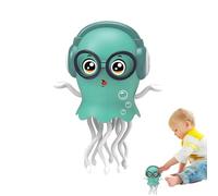 Genérico Electric Auto-Avoid Crawling Octopus with Dynamic Sound and Light | Creative Crazy 8-Leg Action Crawling Octopus,USB Rechargeable,Hanging Decor