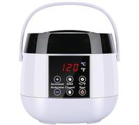 Genérico Electric Candle Wax Melting Pot, Wax Melter for Candle Making with Spout, Candle Wax Melter, Temperature Adjustable, DIY Candle Making Kit with LED Display, for Production Candle(White)