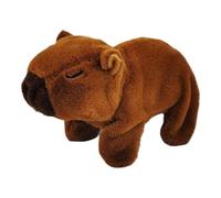 Genérico Electric Capybara Toy, Plush Animal Pillow, with Adorable Walking Feature, Suitable to Entertain Children, Stuffed Capybara Figurine for Bedroom Use, Soft Fabric Material