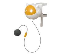 Genérico Electric Cat Balls, Retractable Cat Teaser Toy, Interactive Ball, Automatic Self- Toy, Fun Exercising Pet Supplies, (8x6.5cm/3.15x2.56 Inches), Perfect for Indoor Pussy