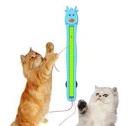 Generico Electric Cat Toy | 17.72x1.97x1.18 Inches Wall Mounted Flying String Enrichment,Rechargeable Active Cat Toys | For Home Living Room Kitchen Apartment Corner Play Area Alone Time