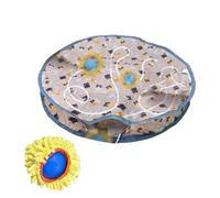 Genérico Electric Cat Toy - Electric Cat Chirping Toy | Motion Activated Cat Exercise Toys, Kitten Toy, Rechargeable Electric Cat Toys, Chirping Interactive Cat Toy For Kittens, Adult Cats