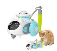 Genérico Electric Cat Toy,Interactive Motion Sensor Moving Kitten Pet Supplies,Random Motion Mesmerizing Color Effects Electronic Cat Toy - For Indoor Outdoor Home Room Play Christmas
