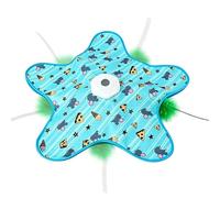 Generico Electric Cat Toy Rechargeable Squeaky Touch Activated Funny