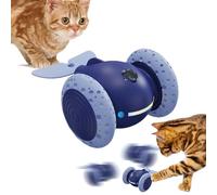 Genérico Electric Cat Toy, Smart Moving Cat Toy, Battery-Powered Cat Toy, Interactive Cat Toy, Smart Pet Rolling Toy, Whale Kitten Toys, Cute Cat Toy For Playing, Relaxing, Entertainment