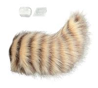 Genérico Electric Cosplay Tail - Plush Moving Vehicle Decor, Remote Control Fuzzy Tail Accessory | Car Ornament, Biker Costume Prop For Halloween, Carnival, Stage Events, Parties