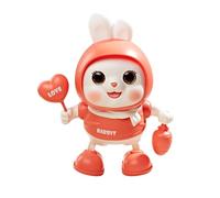 Genérico Electric Dancing Bunny - Interactive Musical Rabbit Toy For Children | ABS with Colorful Lights, Singing Activity Toy For Playroom Holiday Birthday Gift Boys Girls Fun Entertainment