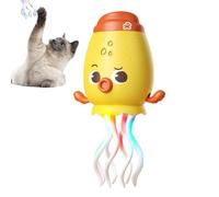 Genérico Electric Dancing Octopus, Crawling Musical Toy, Led Light-Up Robot, USB Rechargeable, Interactive Entertainment, Ideal for Kids and Preschool Play, 4.33 X 3.23 X 7.87 Inches