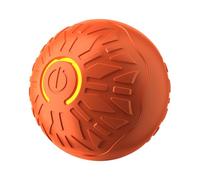 Genérico Electric Dog Ball, Stimulating Interactive Toy, Motion Activated Plaything, Automatic Rolling Ball for Mental Stimulation, Training, Daily Entertainment Dogs, Blue, Orange