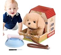 Genérico Electric Dog Electronic Walking Barking Tail Wagging Puppy