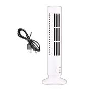 Genérico Electric Fan - ABS, Small Quiet Cooling Fans, Vertical Air Conditioner Fan | Mini Desktop Cooling Fans For Home Office, Dorm, Travel, Quiet Personal Device