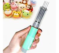 Genérico Electric Felting Needle Machine Kit, Electric Wool Felting Tool, Easy To Change Needle, Needle Felting Machine for Quick Felting, DIY Wool Painting, Felted Craft Work,2cm Stroke(4)