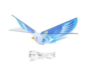 Genérico Electric Flying Bird - Animal, Motion Toy, Wing Flap, Realistic Air Movement Feature, Interactive Visual Play Figura | Creative Display Model Dynamic Action Entertainment Accessory Lawn