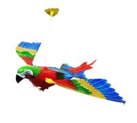 Generico Electric Flying Bird Toy, Automatic Hangable Bird Toys, 16.54x9.25 Inches Light and Sound, Interactive Pet Supplies for Indoor Cats, Stimulating Hunting, Jumping, Boredom Reliefs Play