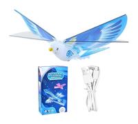 Genérico Electric Flying Eagle, Flapping Wing Figurine, Toy with 360° Stunt Feature, USB Rechargeable Bird, ibrant Integrated High- with Sleek Build, Kids Teens for Backyard Gathering