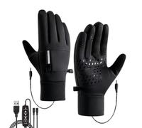 Genérico Electric Heated Gloves - Windproof Winter Cold Weather Mittens
