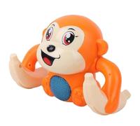 Genérico Electric Monkey Toy - ABS 13x8x9cm | Flipping Dancing Monkey, Musical Rolling Toy | Voice-Control Talking 360° Tumbling Monkeys Gift For Fun Play Interactive