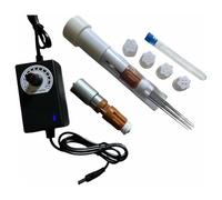 Genérico Electric Needle Felting Machine, Doll Making Wool Needle Felting Starter Kit, DIY Manual Wool Felt Machine, Felting Needles W/7 Needles and 5 Replacement Heads for DIY Felting Wool Projects
