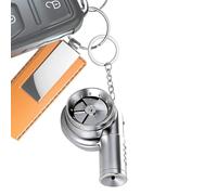 Genérico Electric Novelty Key Chain, ABS Auto Part Rotary Charm 8.5x3.5x5cm with Light Sound Effects, Car Keys Wallet Purse Backpack Pendant for Men Party Favors