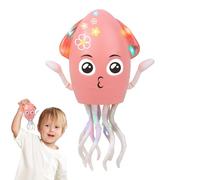 Genérico Electric Octopus, Dancing Robot, Led Light Music, Automatic Swing Movement, Interactive Playtime Fun, for Indoor Parent-Child Activity, 4.92x8.07 Inches, Multicolor, 1pc