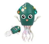 Genérico Electric Octopus, Dancing Robot, Led Light Music, Automatic Swing Movement, Interactive Playtime Fun, for Indoor Parent-Child Activity, 4.92x8.07 Inches, Multicolor, 1pc
