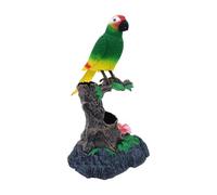 Genérico Electric Operated Control Parrots | Realistic Cute Pets Simulation Sparrow Bird - Sparrow Bird Repeats What You Say, Electric Parrot Induction Toy for Garden