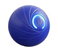 Genérico Electric Pet Bouncy Ball, Automatic Pet Jumping Ball For Dogs, Bite-Resistant Self-Entertaining Dog-Teasing Toy, Random Stripes, Color Difference Acceptable, 1 Båll