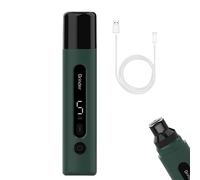 Generico Electric Pet Nail Grinder, Dog Paw Trimmer with LED Light, 5-Speed Quiet Nail Trimmer, Rechargeable Dog Nail Grinder, Large Dog Nail Grinder with LED Light, Pet Grooming Tool for Cats and Dog